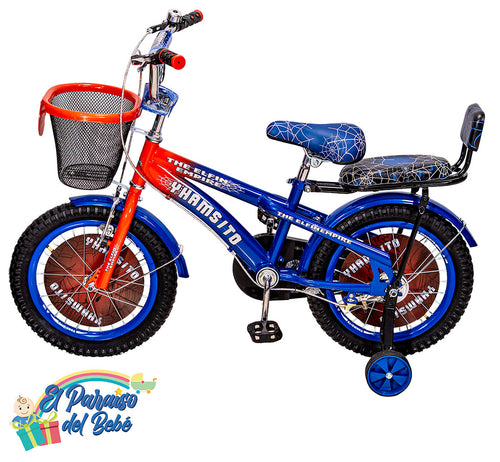 Bicicleta Yhamsito Aro 16 Spiderman